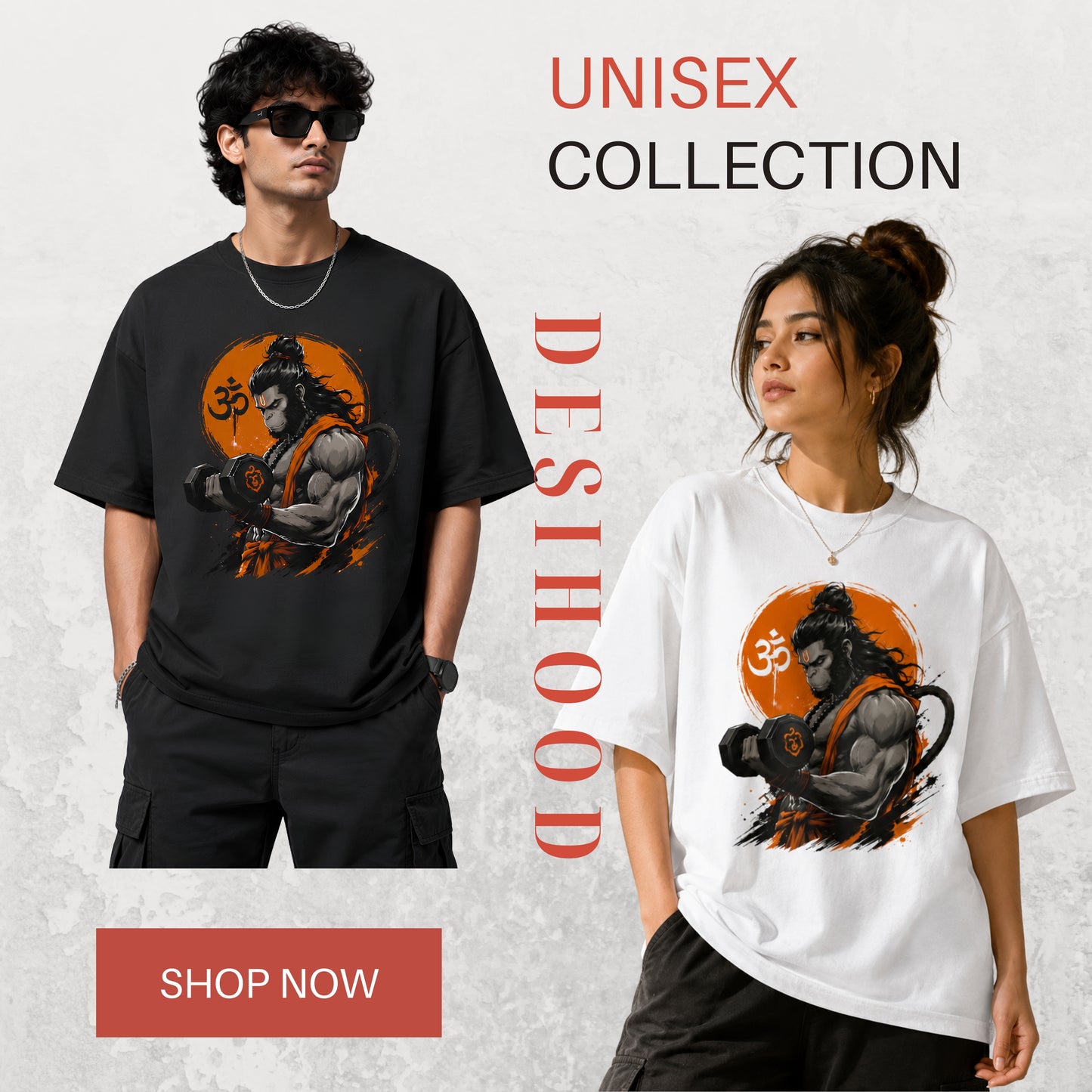 Hanuman Oversized T-Shirt
