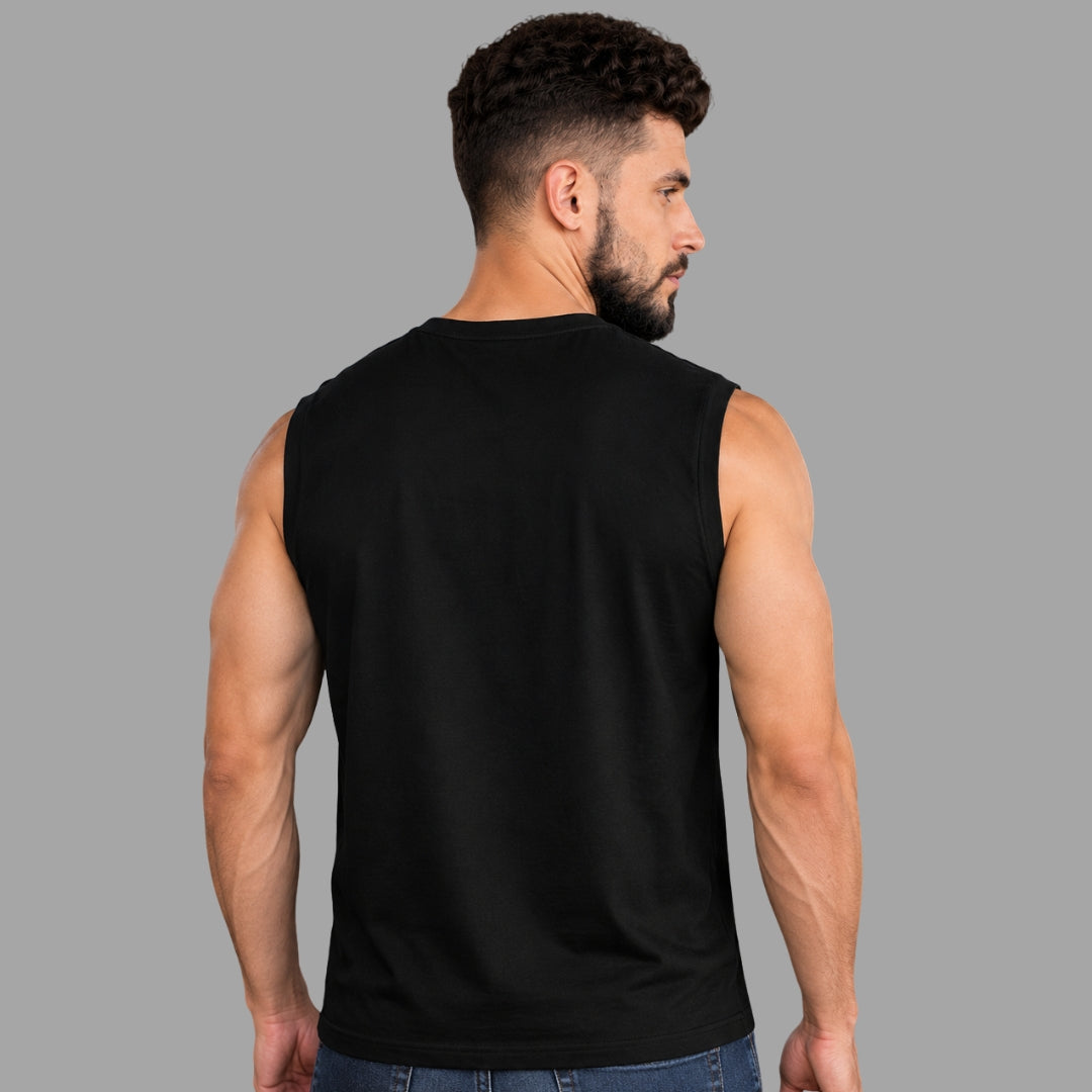 SLEEVELESS T-SHIRT