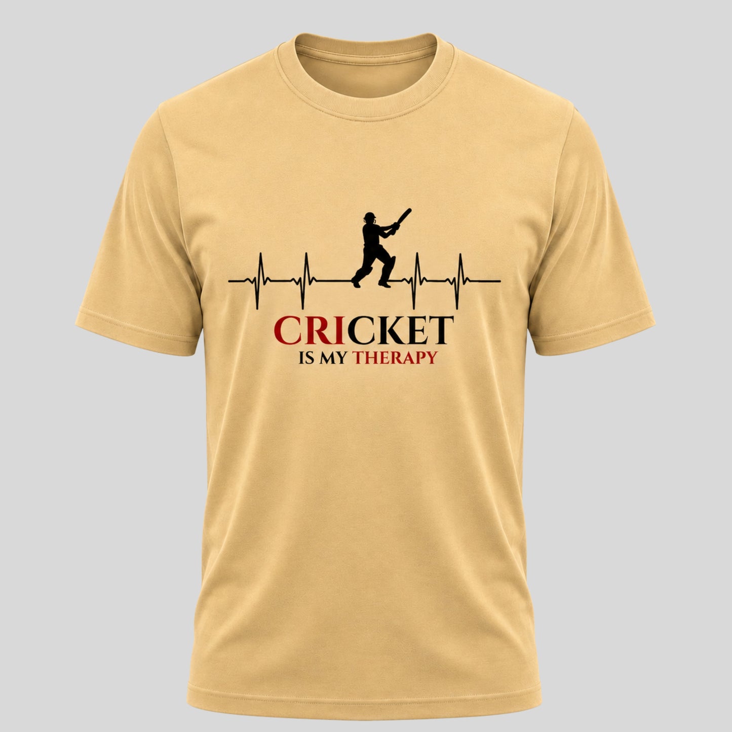 Cricket is My Therapy T-Shirt