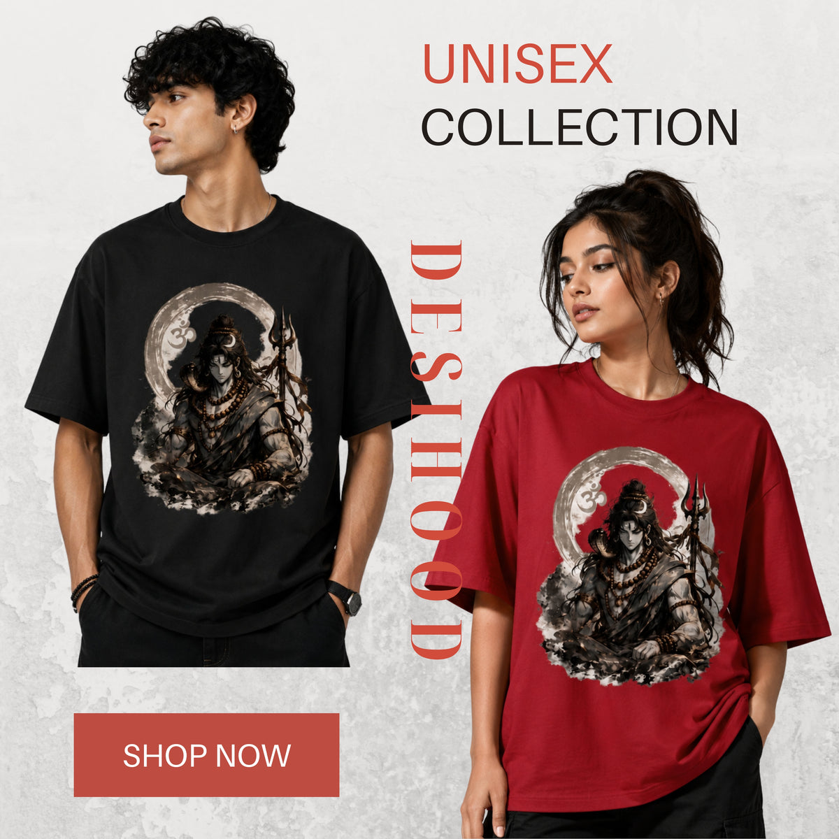 Shiva Anime Oversized T-Shirt