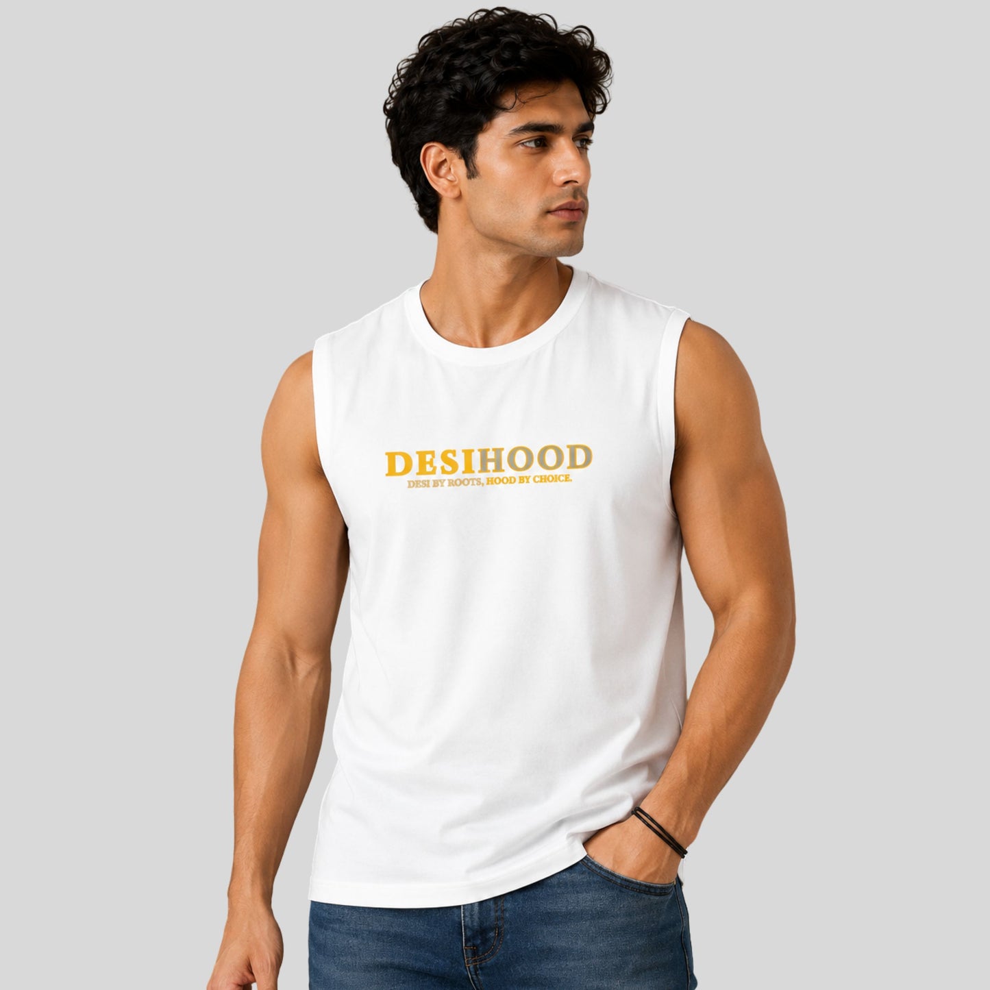 Desihood Sleeveless T-Shirt