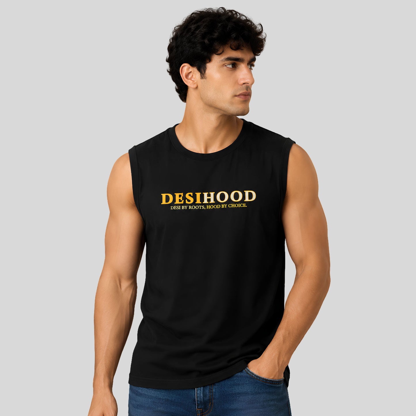 Desihood Sleeveless T-Shirt
