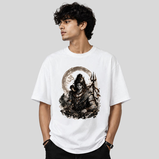 Shiva Anime Oversized T-Shirt