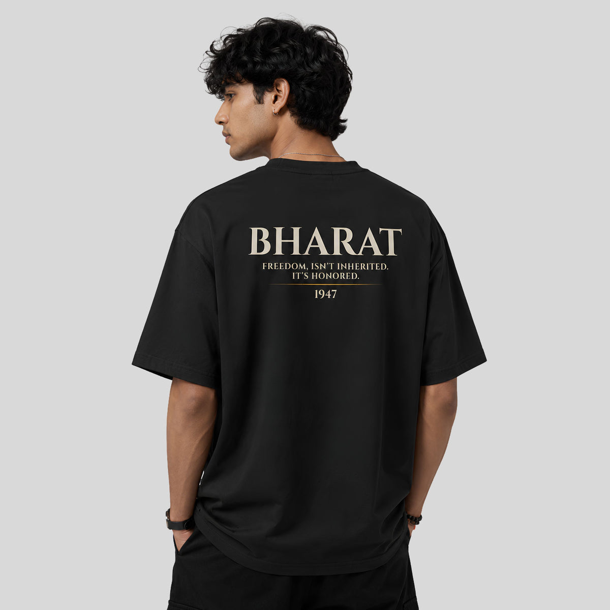 Bharat 1947 Oversized T-Shirt